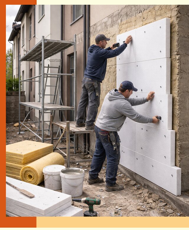 Утепление таунхауса с гарантией комфорта в Глазове