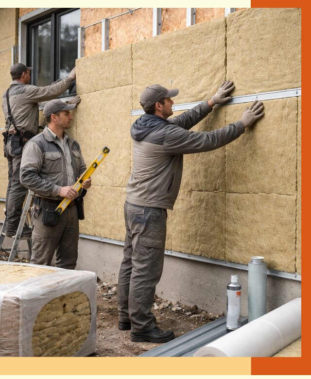 Утепление дома из SIP панелей в Глазове от 6326 руб./м² под ключ | ТепломастерГлз