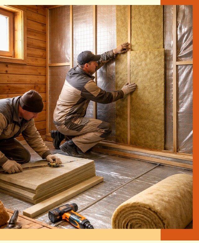 Утепление бани изнутри в Глазове под ключ от 4285 руб./м² | ТепломастерГлз