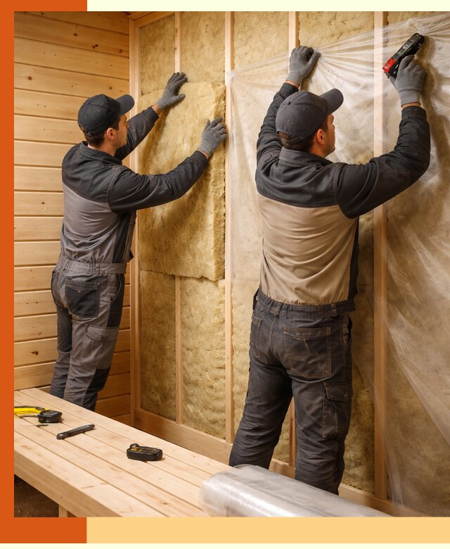 Профессиональное утепление сауны в Глазове с гарантиями качества