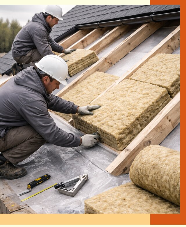 Утепление крыши в Глазове от 1888 руб./м2 — комплексное утепление кровли | ТепломастерГлз