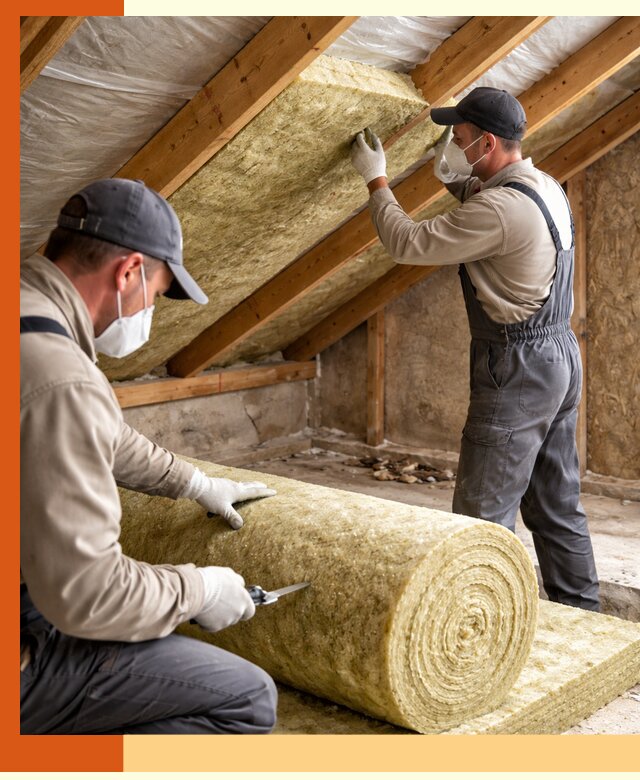 Утепление чердака минватой быстро и качественно в Глазове