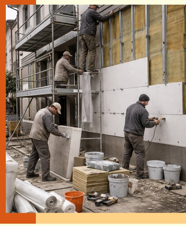 Утепление гостиницы под ключ в Глазове с гарантией качества