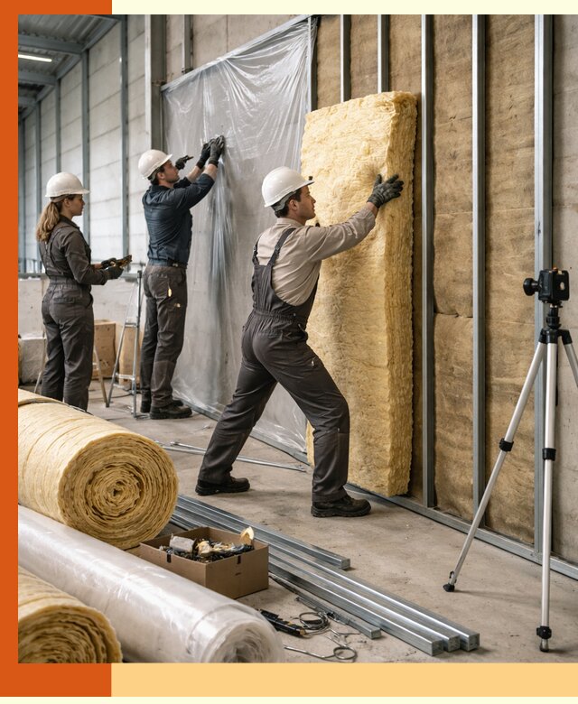 Утепление складского терминала в Глазове профессионально и надёжно