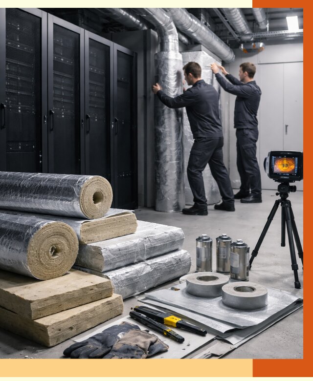 Утепление серверной в Глазове от 8673 руб./м² — комплексно под ключ | ТепломастерГлз