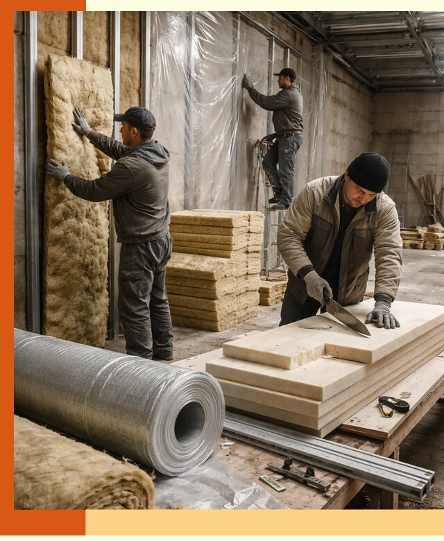 Утепление торгового склада в Глазове с энергоэффективными решениями