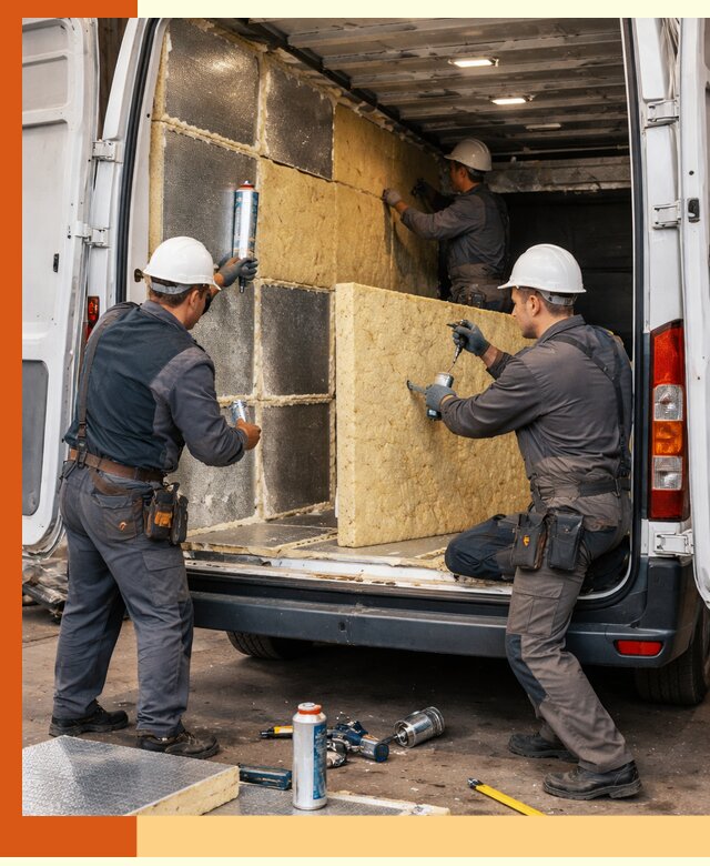 Утепление фургона-рефрижератора в Глазове для сохранения температуры