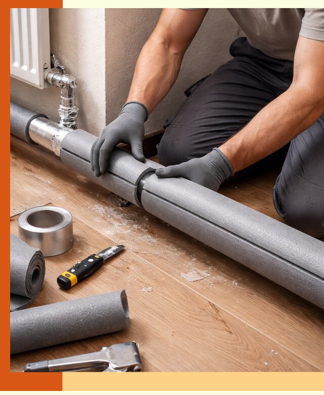 Утепление труб отопления в Глазове: теплоизоляция и защита сети