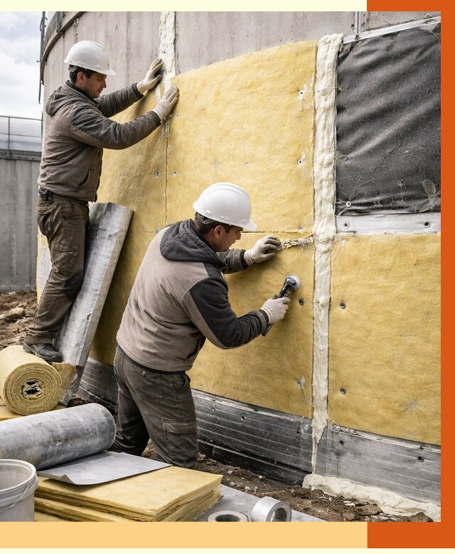 Утепление резервуара в Глазове от 28058 руб/м2 — монтаж ППУ и комплекс под ключ | ТепломастерГлз