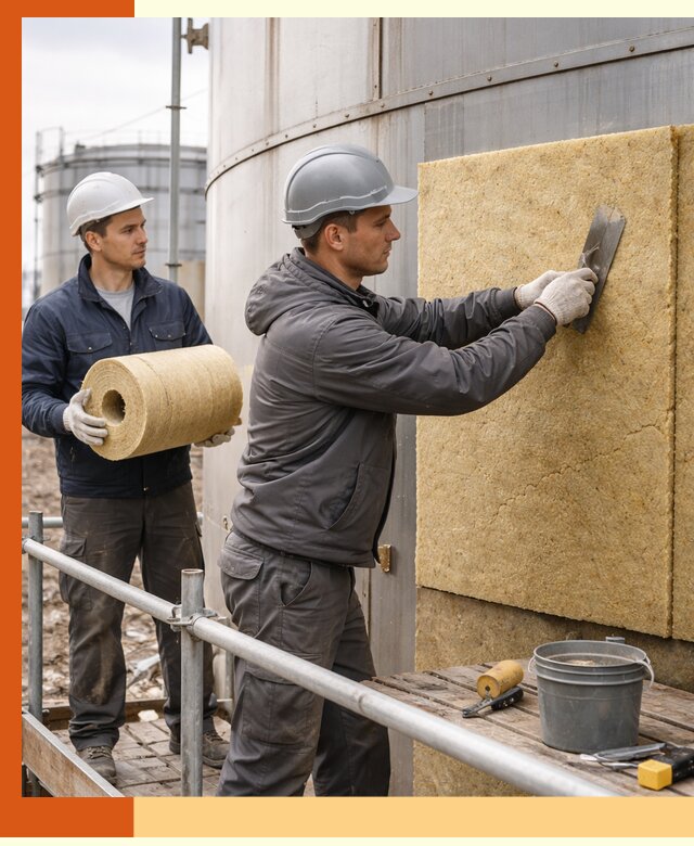 Профессиональное утепление резервуара и теплоизоляция в Глазове