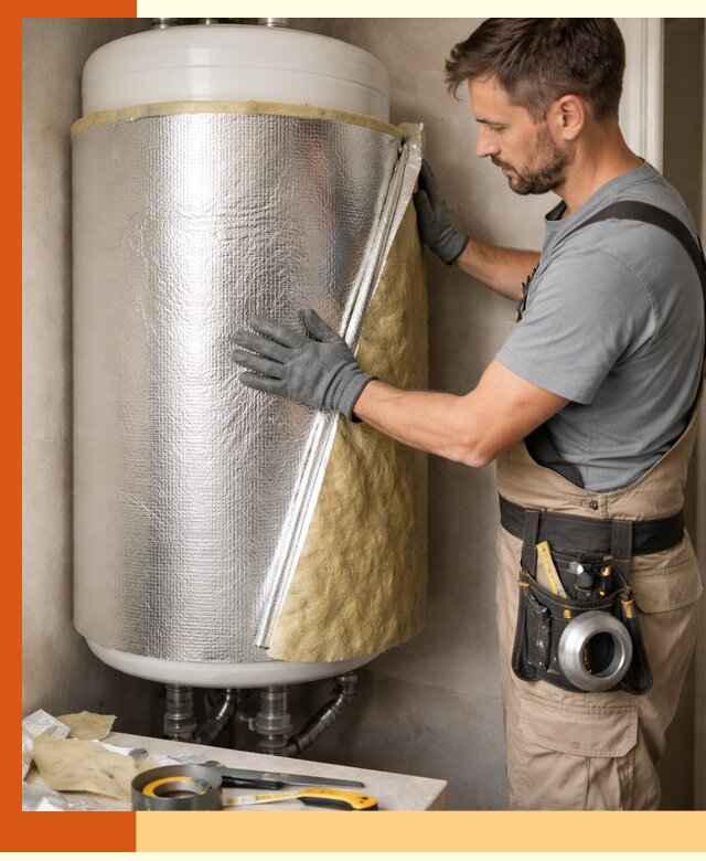 Утепление бойлера в Глазове для снижения теплопотерь и экономии энергии