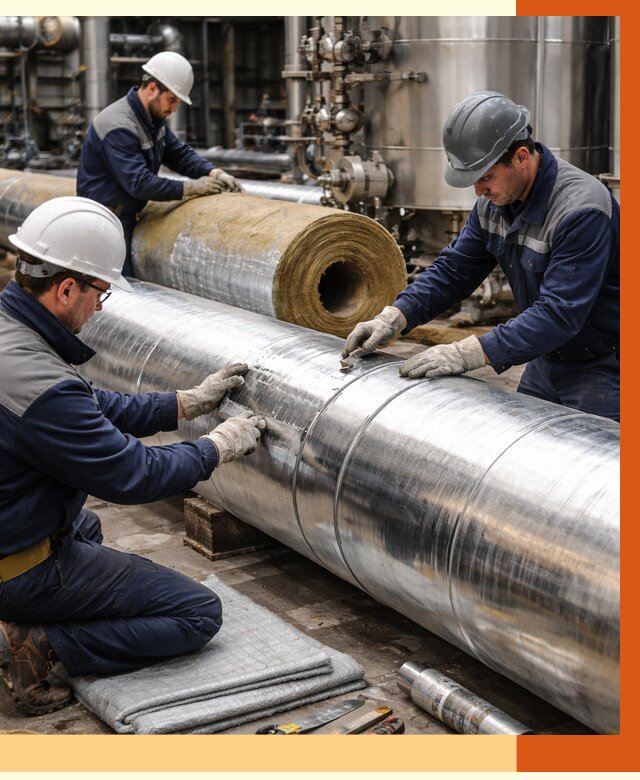 Утепление технологического оборудования в Глазове от 4285 руб. за м2 | ТепломастерГлз