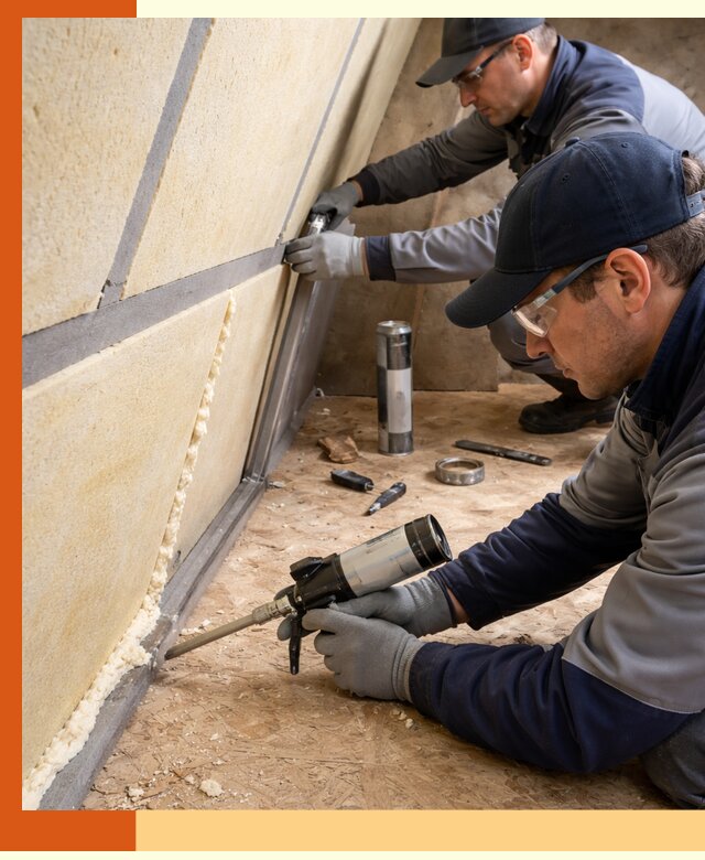 Герметизация стыков ППУ в Глазове — надежное уплотнение швов