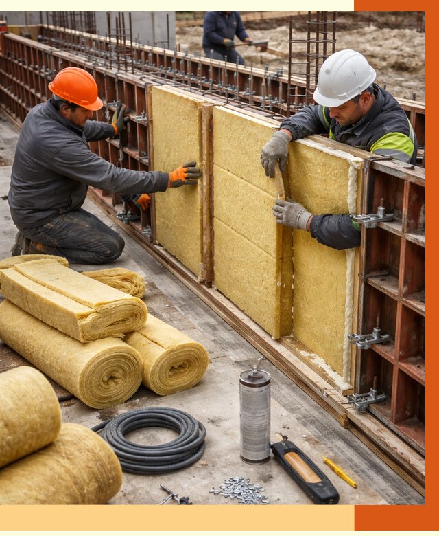 Теплоизоляция опалубки в Глазове от 7346 руб. за м2 — услуги и монтаж | ТепломастерГлз