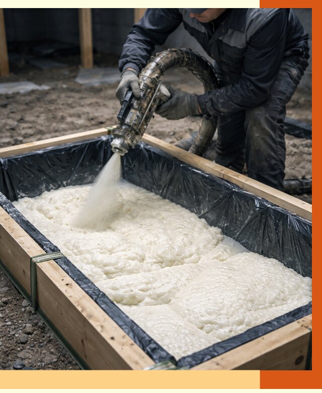 Заливка ППУ в формы в Глазове от 2551 руб. — утепление форм под ключ | ТепломастерГлз