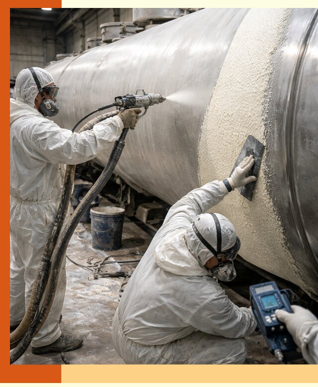 Утепление автоцистерн жидкой теплоизоляцией в Глазове