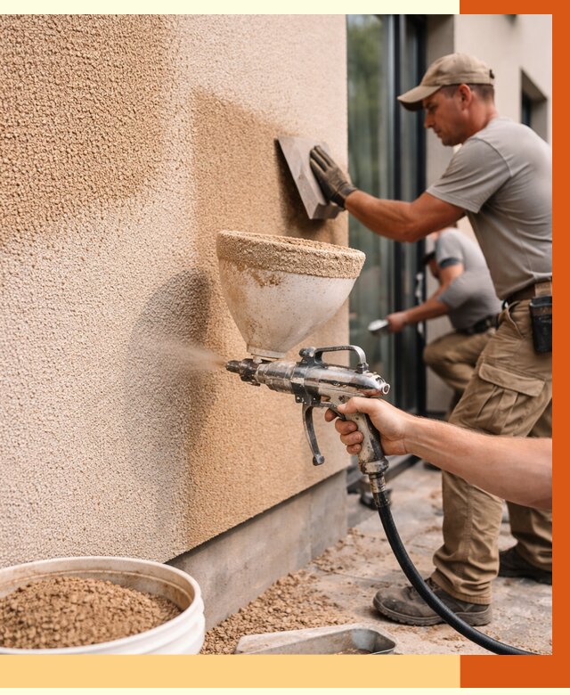 Утепление фасада жидкой пробкой в Глазове от 4897 руб./м² под ключ | ТепломастерГлз