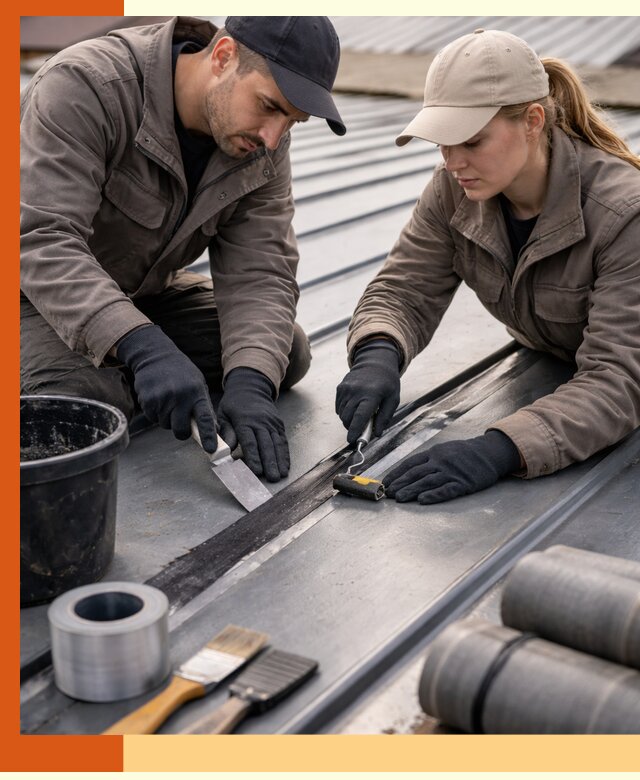 Гидроизоляция фальцевой кровли в Глазове качественно и надежно