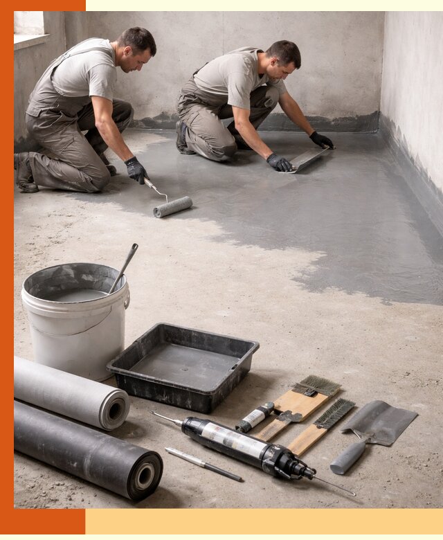 Гидроизоляция пола в Глазове — надежная защита от влаги и протечек