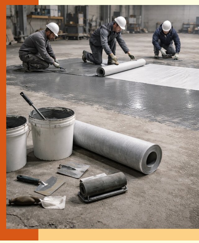 Гидроизоляция промышленного пола в Глазове — защита и долговечность