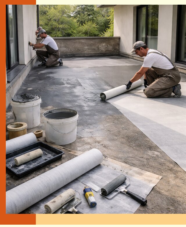 Гидроизоляция террасы в Глазове — надежная защита от влаги и протечек