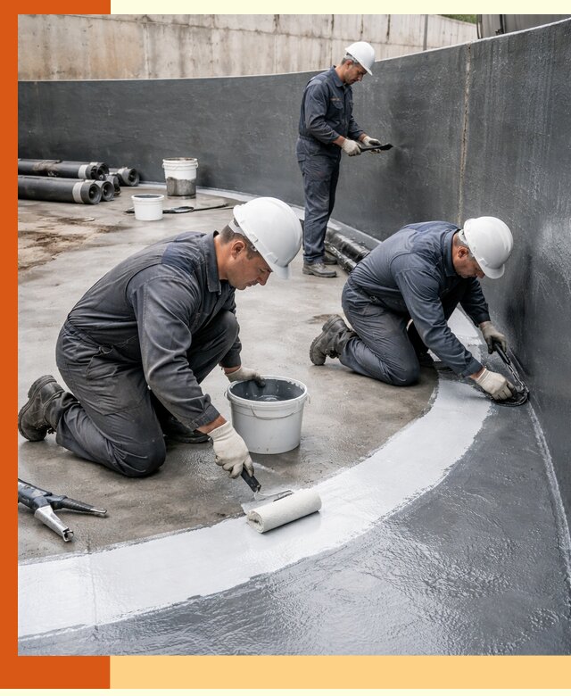 Гидроизоляция резервуара для топлива в Глазове