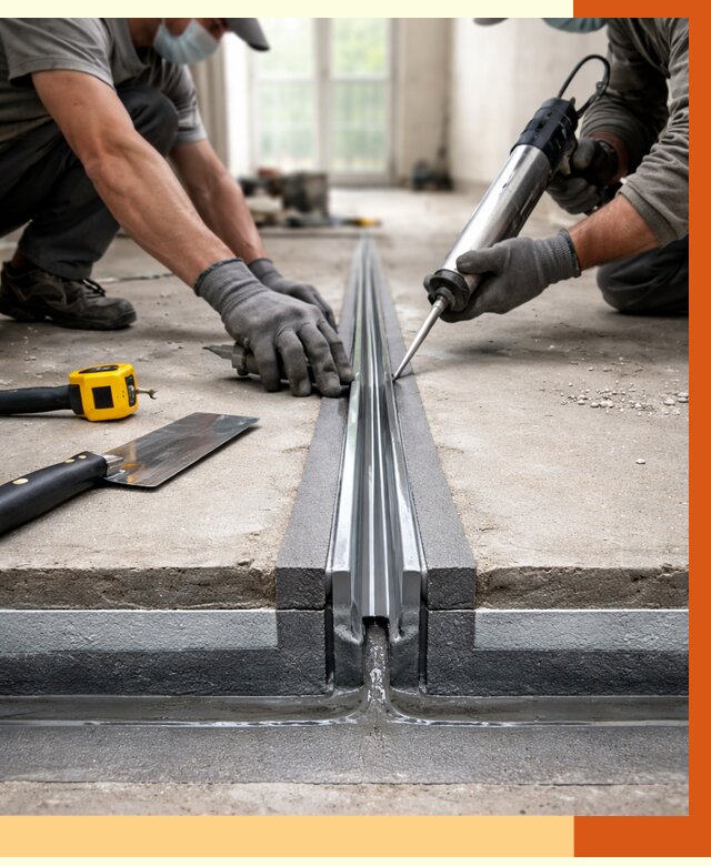 Гидроизоляция деформационного шва в Глазове от 7652 руб. под ключ | ТепломастерГлз