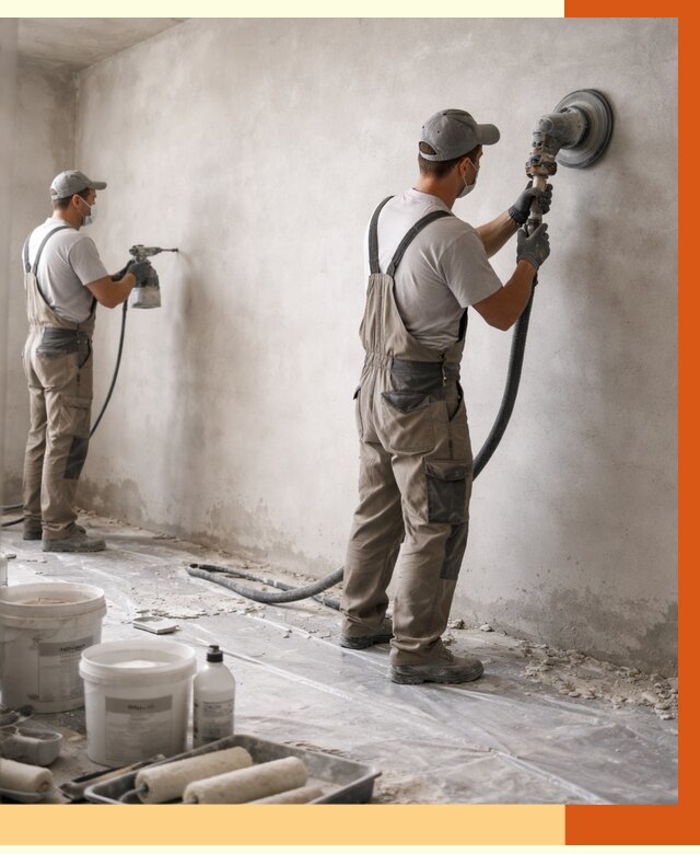 Подготовка поверхности под напыление в Глазове от 1224 руб. — ТепломастерГлз