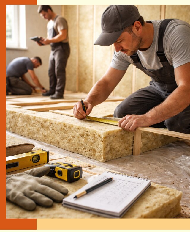 Расчет толщины утеплителя для зданий и помещений в Глазове