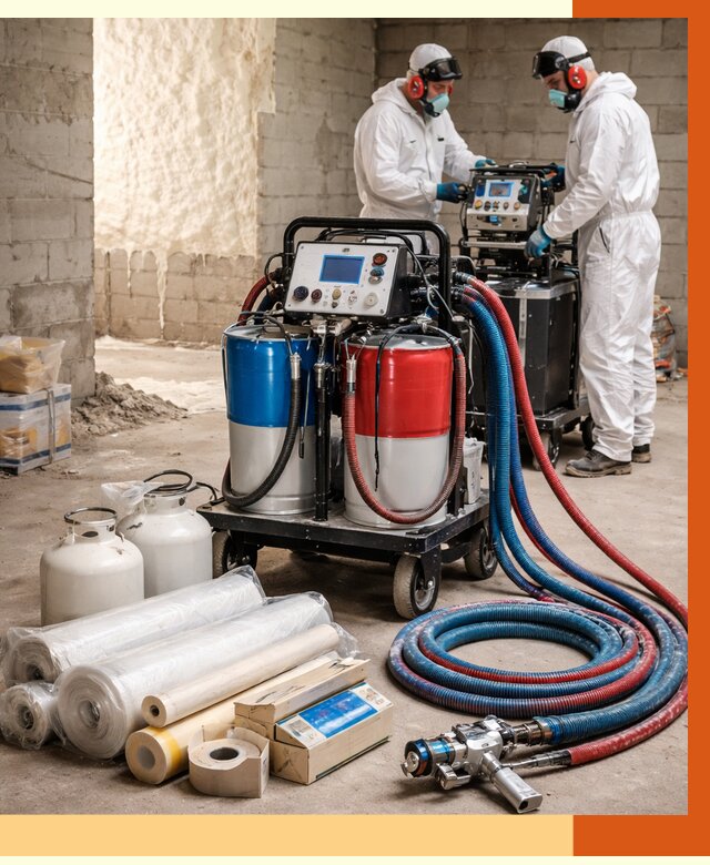 Аренда установки для напыления ППУ в Глазове от 35711 руб. | ТепломастерГлз